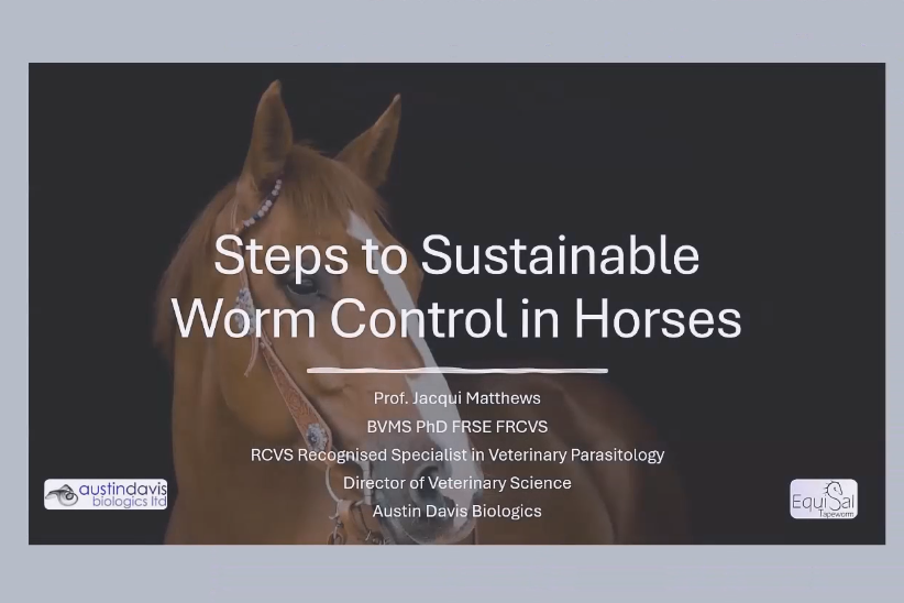 Steps to Sustainable Worm Control in Horses